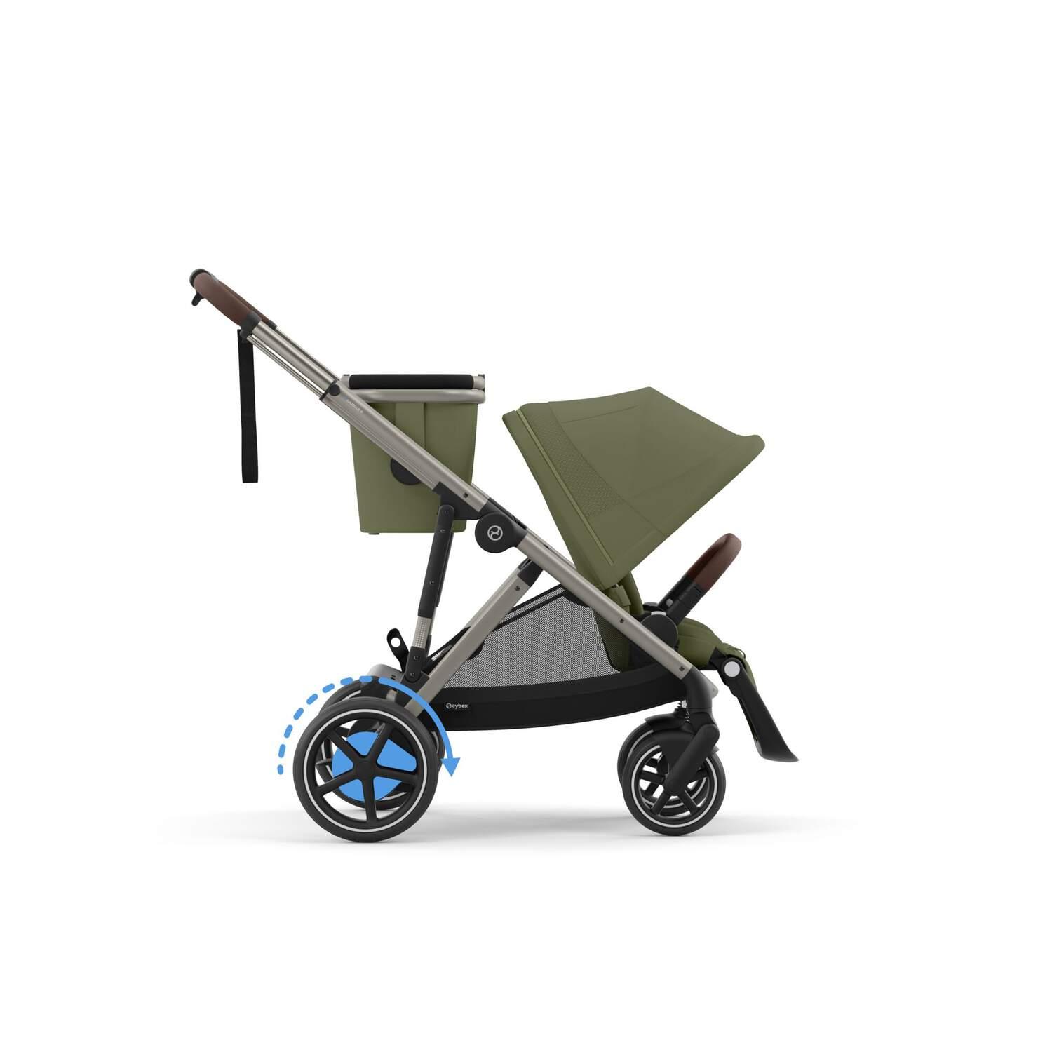 Cybex e-Gazelle S pastaigu rati Moss