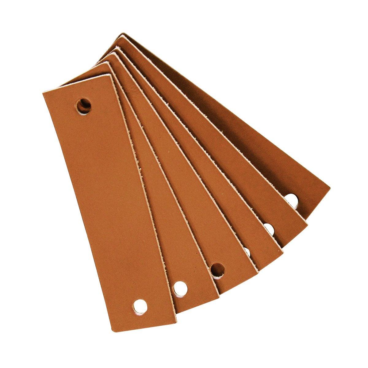 Leander Ādas rokturi kumodei 6pcs, Brown