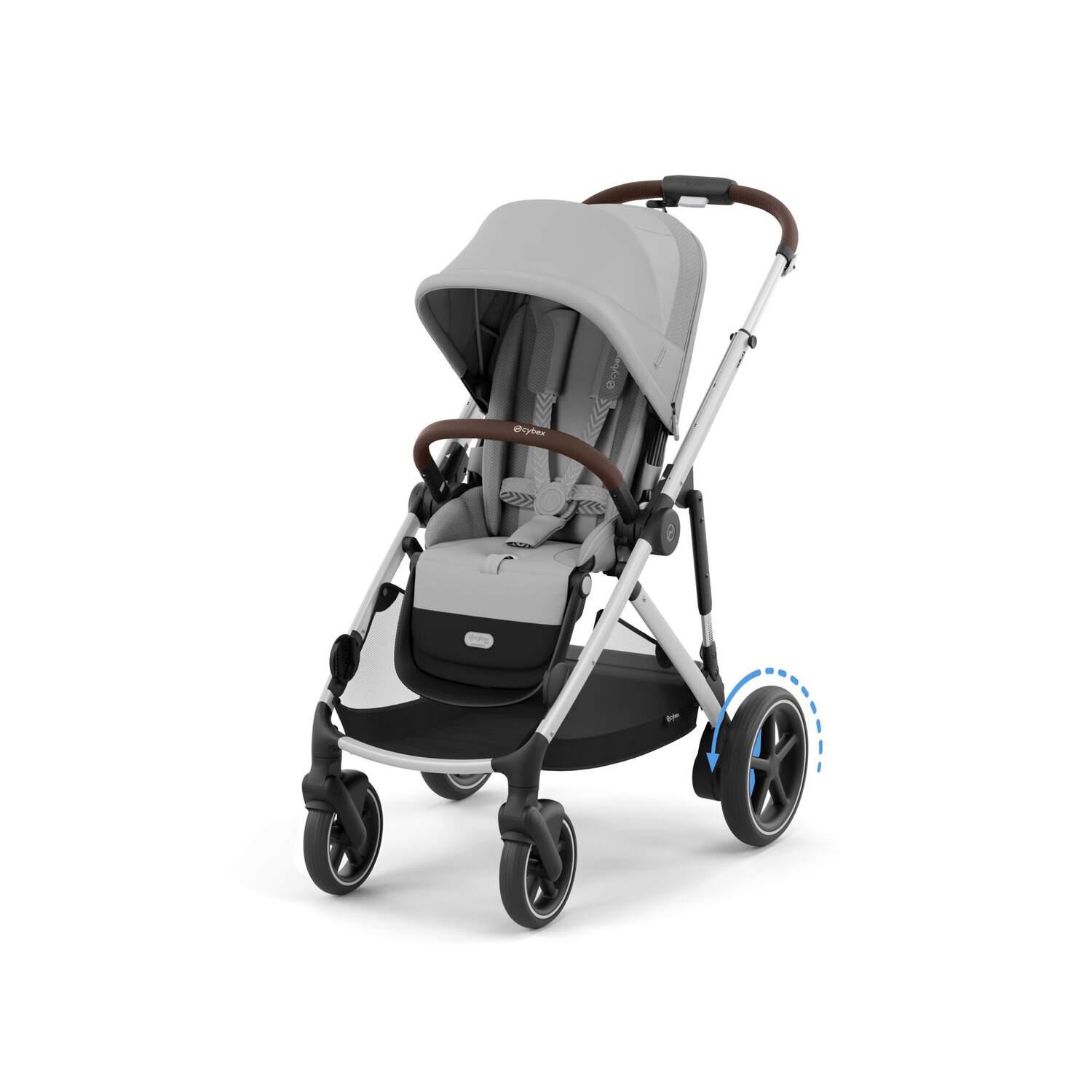 Cybex e-Gazelle S pastaigu rati Stone
