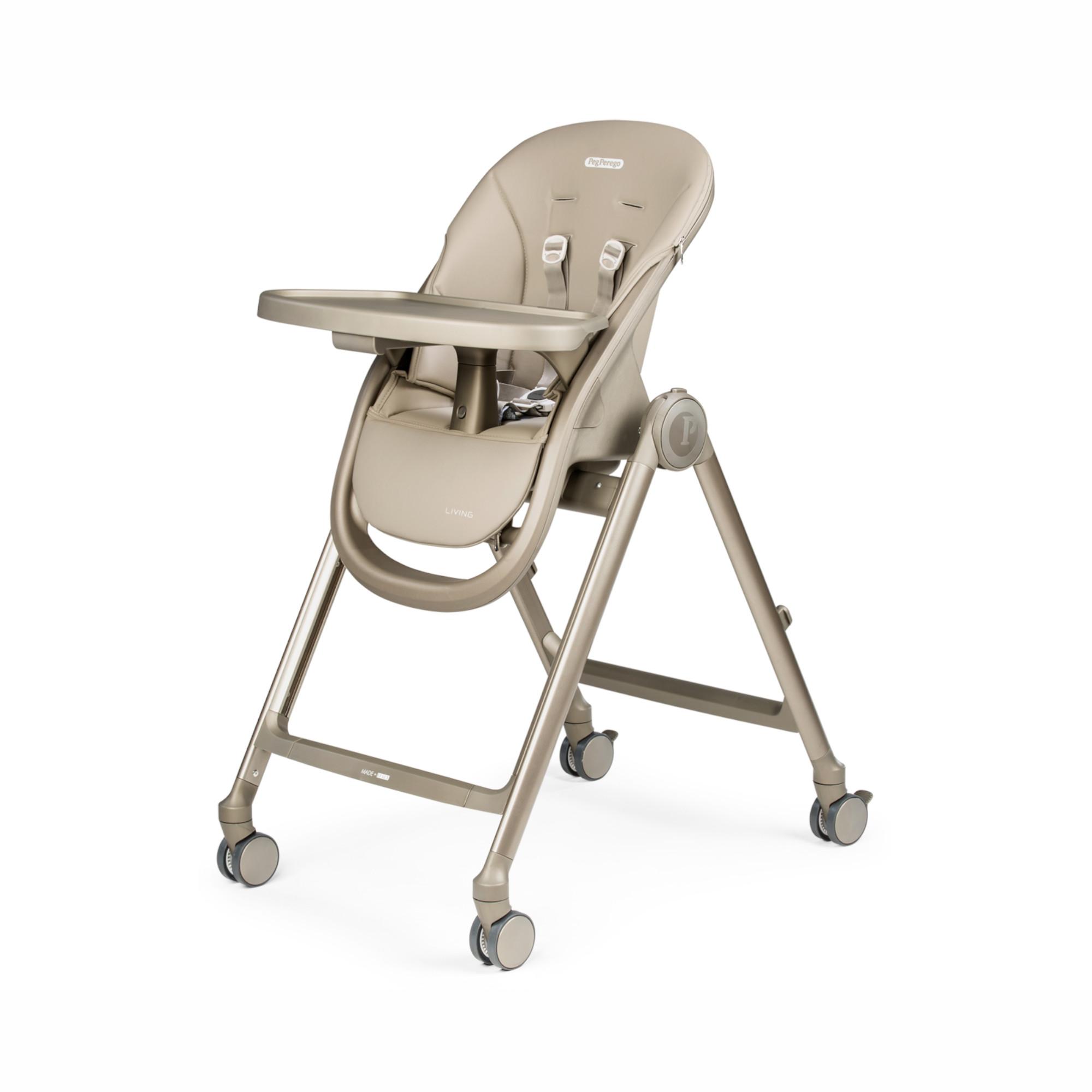 Peg-Perego barošanas krēsls Living Space Sand